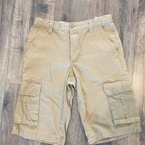 Boys Size 16 Old Navy Tan Cargo Shorts